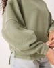 Free People Free People total eclipse tee in oil green - 2