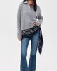 Free People Free People Trading Up Polo Grey Heather - 5