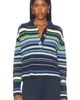 Free People Free People Trading Up Stripe Pullover - 1