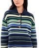 Free People Free People Trading Up Stripe Sweater Navy Combo - 1