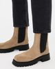 Free People Free People Tried and True Brogue Boots Camel Suede - 3