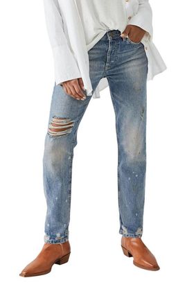 Free People Free People Unknown Legend Slim Straight Leg Jeans