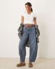 Free People Free People v-neck baby t-shirt in white - 4