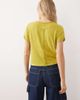 Free People Free People v-neck take 2 t-shirt in warm olive-Green - 3