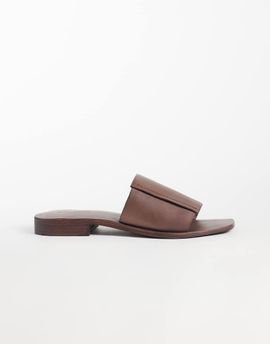 Free People Free People verona slide sandal in ember-Brown