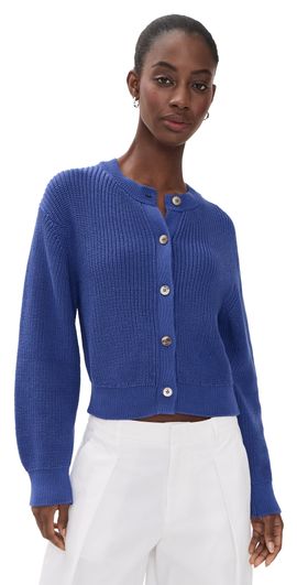 Free People Free People Vienna Cardigan Blue Beam