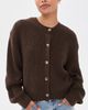 Free People Free People Vienna Cardigan French Chocolate - 2
