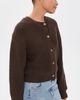Free People Free People Vienna Cardigan French Chocolate - 4