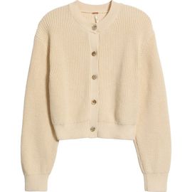 Free People Free People Vienna Rib Button Front Cardigan