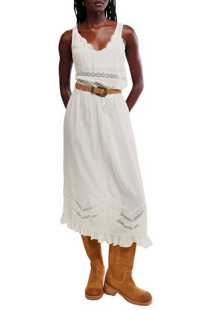 Free People Free People Voile and Lace Midi Dress