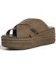 Free People Free People Wanderbay Flatform Sandals Olive - 1