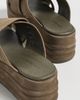 Free People Free People Wanderbay Flatform Sandals Olive - 4
