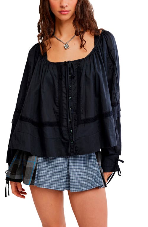 Free People Free People We The Free La Lune Cotton Top