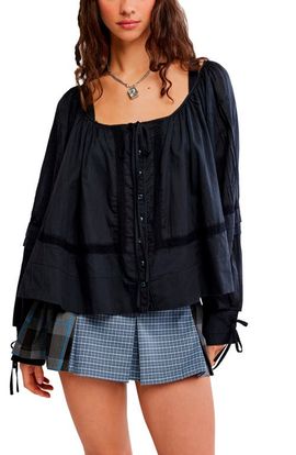 Free People Free People We The Free La Lune Cotton Top