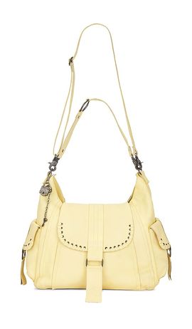 Free People Free People Wtf Leigh Distressed Hobo Bag