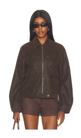 Free People Free People X We The Free Blair Faux Suede Sierra Jacket