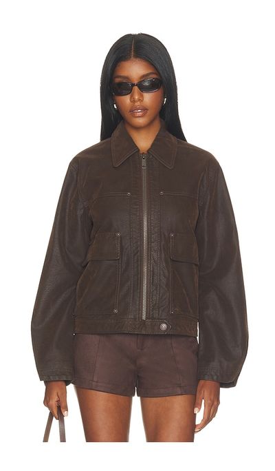 Free People Free People X We The Free Blair Faux Suede Sierra Jacket
