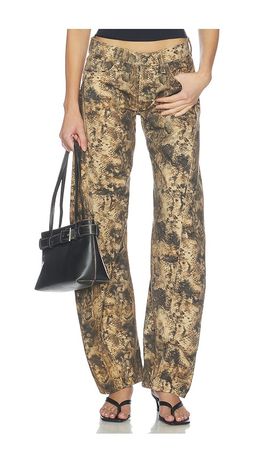 Free People Free People X We The Free Fable Low Rise Bowed Jean