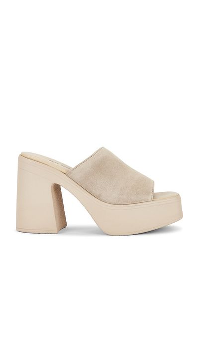 Free People Free People Zoe Platform Sandal In Diamond Suede
