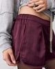 Free People Geneva Satin Pull-On Track Shorts - 2
