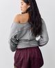 Free People Geneva Satin Pull-On Track Shorts - 3