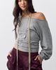 Free People Geneva Satin Pull-On Track Shorts - 4