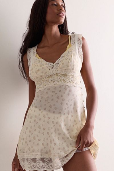 Free People Good Company Mini Slip Dress