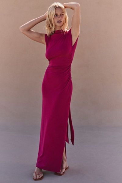 strapless open back dress Free People Sasha Maxi – Social Threads