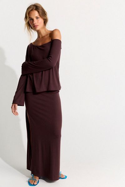 Free People Good Feels Jenny Skirt Set