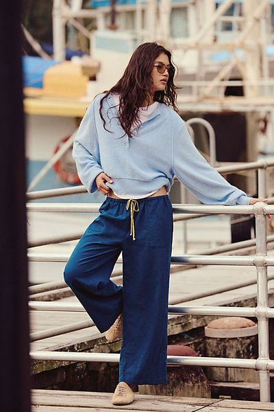 Free People Got To Have It Packable Linen Pants