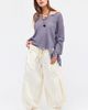 Free People Harlow Fine Gauge Linen Pullover - 3