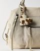 Free People Heart Animal Print Keychain - 1