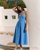 Free People Holland Stretch Linen Midi Dress - 1