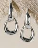 Free People Icon Silver Plated Earrings - 1