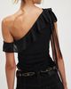 Free People Isla Off-The-Shoulder Ruched Sleeveless Top - 2