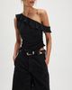 Free People Isla Off-The-Shoulder Ruched Sleeveless Top - 3