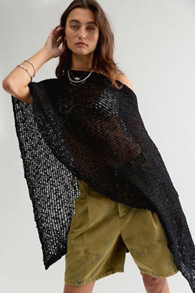 Free People Jade Knit Poncho