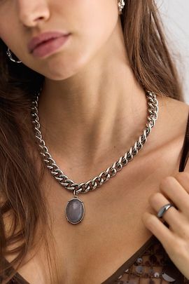 Free People Jolene Semi-Precious Stone Necklace
