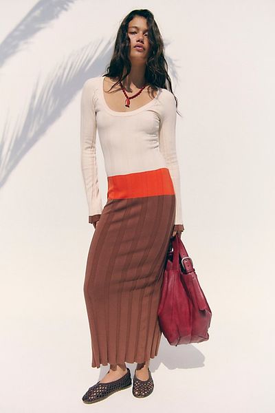 Free People Joy Sweater Midi Dress