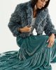 Free People Juliette Velvet Maxi Skirt - 1