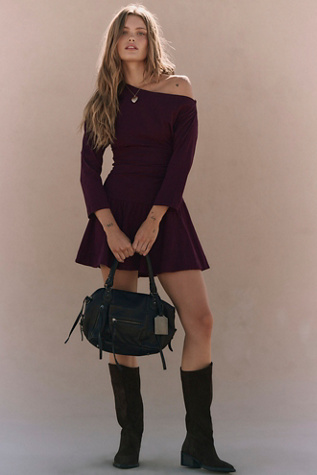 Free People - Junie Drop-Waist Mini Dress
