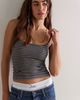 Free People Just Enough Stripe Cami - 2
