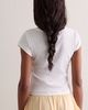 Free People Keeping It Light Ribbed Baby Tee - 2