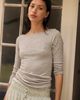 Free People Keeping It Light Ribbed Boat Neck Top - 1