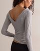 Free People Keeping It Light Ribbed Wrap Top - 2
