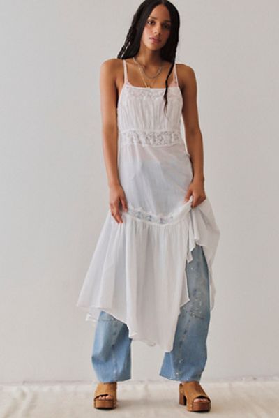 Free People Key to My Heart Midi Slip