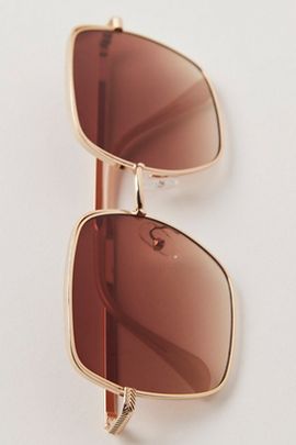 Free People Lacie Oversize Square Sunglasses