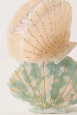 Free People Large Scallop Claw Clip
