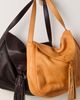 Free People Layla Leather Messenger Bag - 2