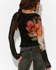 Free People Lilly Printed Long Sleeve Top - 2
